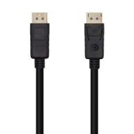 CABLE DISPLAYPORT V1.2 4K 60HZ DPM-DPM NEGRO 1.0M AISENS A124-0455