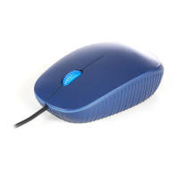 RATON NGS USB OPTICAL WIRED MOUSE FLAME BLUE