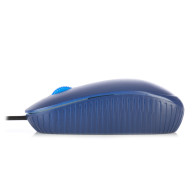 RATON NGS USB OPTICAL WIRED MOUSE FLAME BLUE