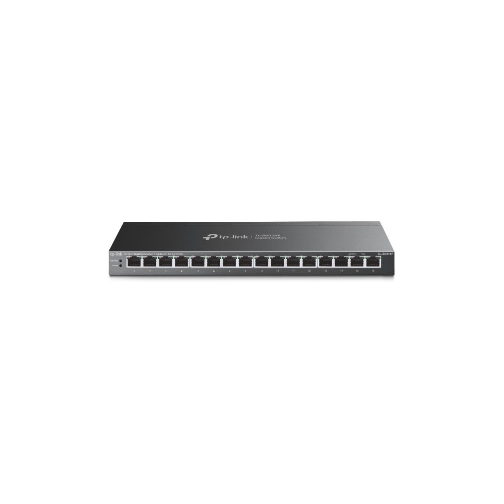 SWITCH TP-LINK 16P 10 100 1000 TL-SG116P POE+