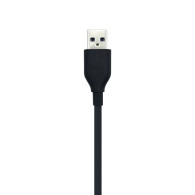 HUB USB AISENS 4P USB 2.0 TIPO A M A A H A104-0402 NEGRO 30CM