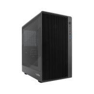 CAJA MICRO-ATX COOLBOX GAMING GM350 DARKFACE SIN FUENTE C.T.AHUMADO NEGRA