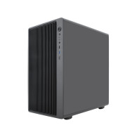 CAJA MICRO-ATX COOLBOX GAMING GM350 DARKFACE SIN FUENTE C.T.AHUMADO NEGRA