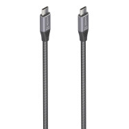 CABLE USB 3.2 GEN2x2 ALU 8K30HZ 5A E-MARK USB-CM-CM GRIS 3.0M AISENS A107-0875