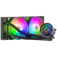 VENTILADOR REFRIGERACION LIQUIDA MARS GAMING MLONE 240 NEGRO