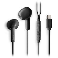 AURICULAR NGS CROSSGLIDE INTRAUDITIVOS MICROFONO MULTIFUNCION BLACK USB-C