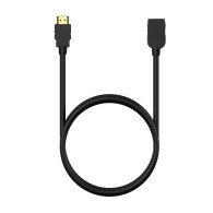 CABLE HDMI V2.0 PROLONGADOR HEC 4K60HZ 18GBPS AM-AH NEGRO 2.0M AISENS A120-0545