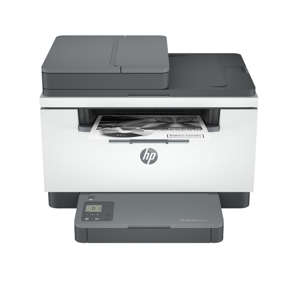 IMPRESORA HP LASERJET MONOCROMO MFP M234DN RED DUPLEX 6GX00F BLANCA(135A)