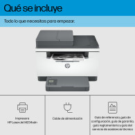 IMPRESORA HP LASERJET MONOCROMO MFP M234DN RED DUPLEX 6GX00F BLANCA(135A)