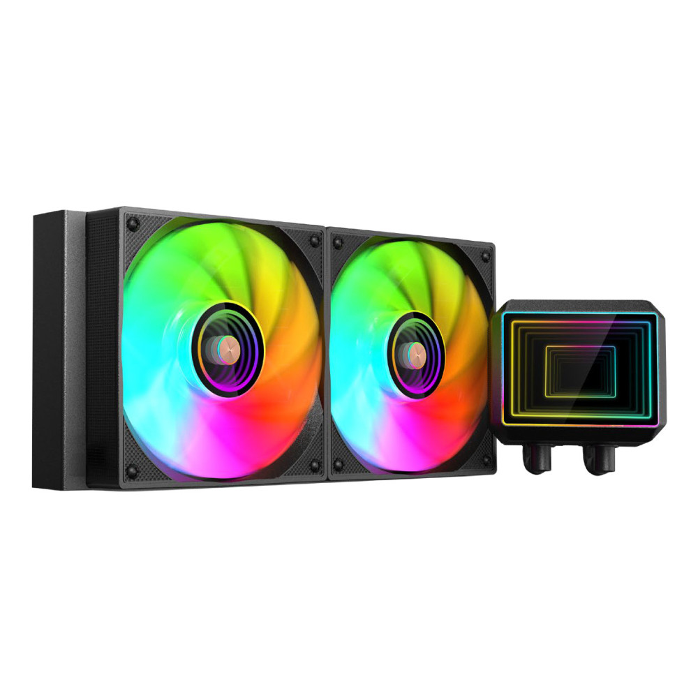 VENTILADOR SISTEMA REFRIGERACION LIQUIDA MARS GAMING MLTWO240 NEGRO