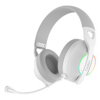 AURICULAR COOLBOX INALAMBRICOS GAMING MULTIDISPOSITIVO MICRO WB01 RGB BLANCO