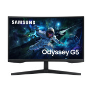 MONITOR GAMING CURVO 27" SAMSUNG ODYSSEY G5 S27CG552 QHD 1MS 165HZ VA NEGRO