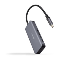 HUB USB-C M A 3xUSB-C H ALUMINIO 10 CM NANOCABLE 10.16.4504