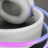 URICULARES GAMING CON MICROFONO MARS GAMING MHGLOW JACK 3.5 ROSA