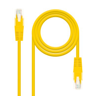 CABLE RED LATIGUILLO RJ45 CAT.6 UTP AWG24 AMARILLO 30 CM 10.20.0400-L30-Y