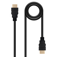 CABLE HDMI V1.4 ALTA VELOCIDAD HE A M-A M 1.0 M NANOCABLE 10.15.1700