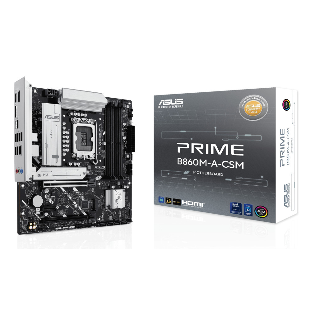 PLACA BASE ASUS PRIME B860M-A CSM MICROATX DDR5 SOCKET 1851