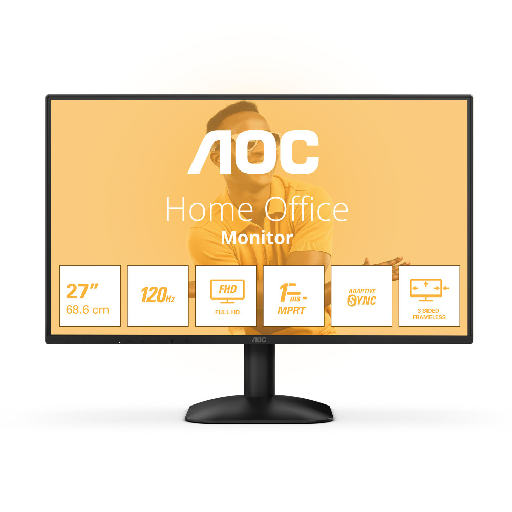MONITOR 27" AOC 27B31H FULLHD 1MS 120HZ NEGRO