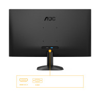 MONITOR 27" AOC 27B31H FULLHD 1MS 120HZ NEGRO