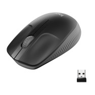 RATON LOGITECH INALAMBRICO M190 USB GRIS MARENGO 910-005905