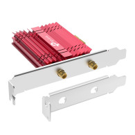 TARJETA INALAMBRICA TP-LINK 5400Mbps 6E BT5.2 PCIe ANT ARCHER TXE75E