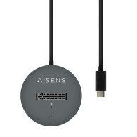 DOCK AISENS USB-C M.2 NGFF SATA NVME A USB3.1 GEN2 GRIS ASUC-M2D014-GR