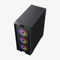 TORRE HIDITEC H2 AIR ARGB NEGRO SIN FUENTE