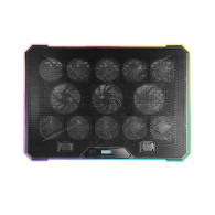 SOPORTE REFRIGERANTE MARS GAMING MNBC13 PARA PORTATILES HASTA 17" NEGRO