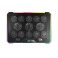 SOPORTE REFRIGERANTE MARS GAMING MNBC13 PARA PORTATILES HASTA 17" NEGRO