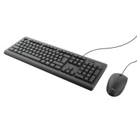 TECLADO USB + RATON USB TRUST TKM-250 23977 NEGRO