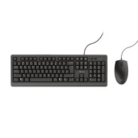 TECLADO USB + RATON USB TRUST TKM-250 23977 NEGRO