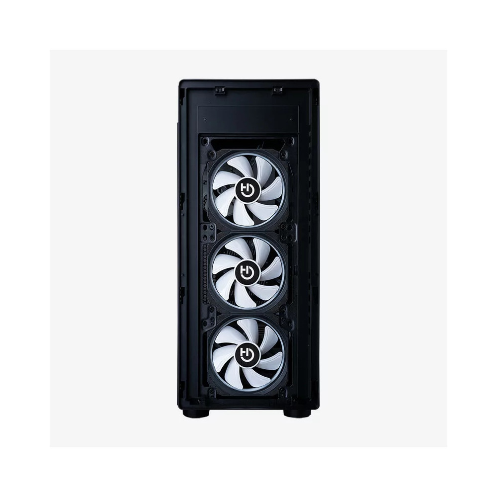 SEMITORRE GAMING HIDITEC H1 AIR ARGB SIN FUENTE NEGRO