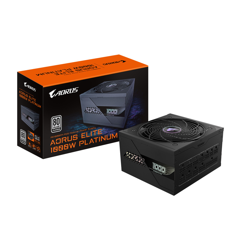 FUENTE DE ALIMENTACION GIGABYTE 1000W AORUS ELITE 80+ MODULAR ATX PLATINUM