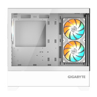 CAJA MICRO-ATX SEMITORRE GIGABYTE AORUS C201W ICE PANORAMICA GLASS USB 3.0 BLANCA