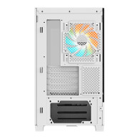 CAJA MICRO-ATX SEMITORRE GIGABYTE AORUS C201W ICE PANORAMICA GLASS USB 3.0 BLANCA