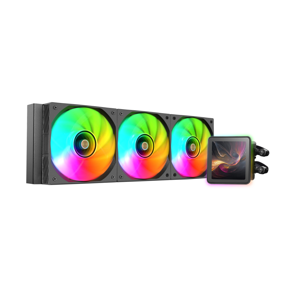 VENTILADOR SISTEMA REFRIGERACION LIQUIDA MARS GAMING MLVISIONPRO360 NEGRO