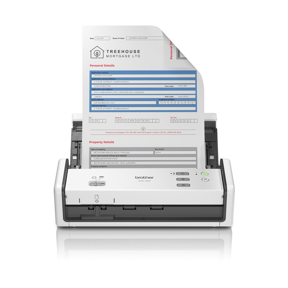 BROTHER ADS1300 ESCANER DOCUMENTAL