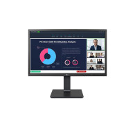 MONITOR 23.8 LG 24BP75CP-B FHD WEBCAM REGULABLE ALTURA HDMI