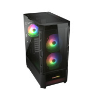 Caja Torre Cougar Duoface RGB Negro