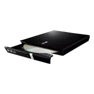 REGRABADOR EXTERNO DVD ASUS SDRW-08D2S-U LITE (NEGRO)(SLIM)(USB)