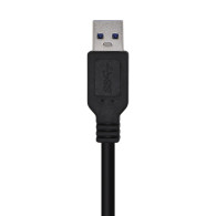 CABLE USB 3.0 IMPRESORA TIPO AM-BM NEGRO 2.0M AISENS A105-0444