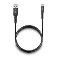 CABLE NGS CARGA RAPIDA DE USB C A USB A DE 1 M DE LONGITUD BLACK