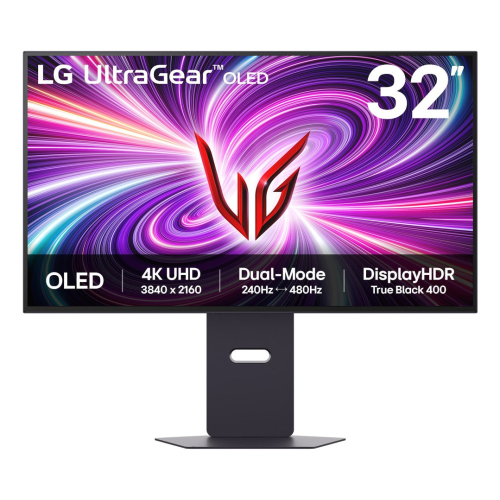 Monitor LG UltraGear 32GS95UV-B 32" UHD 4K W-OLED Dual 480Hz 240Hz 0.03ms HDR FreeSync G-Sync