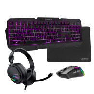 TECLADO DEEPGAMING XWING2 KIT TECLADO+RATON+AURICULAR+ALFOMBRILLA