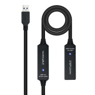 CABLE USB 3.0 PROLONGADOR AMPLIFICADOR TIPO AM-AH 10 M NANOCABLE 10.01.0312