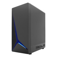 CAJA ATX COOLBOX GAMING GA450B STARTLIGHT BLACK SIN FUENTE CRISTAL TEMPLADO ARGB