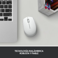 RATON LOGITECH INALAMBRICO M171 USB BLANCO 910-006867