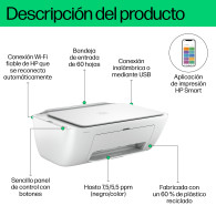 IMPRESORA HP DESKJET MULTIFUNCION 2810e WIFI USB 588Q0B(305)