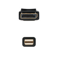 CABLE MINI DP A DISPLAYPORT MINI DPM-DPM 2.0 M NANOCABLE 10.15.2402
