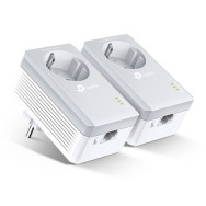 POWERLINE TP-LINK PA4010P 600MBPS ETHERNET ADAPTER KIT TL-PA4010P KIT